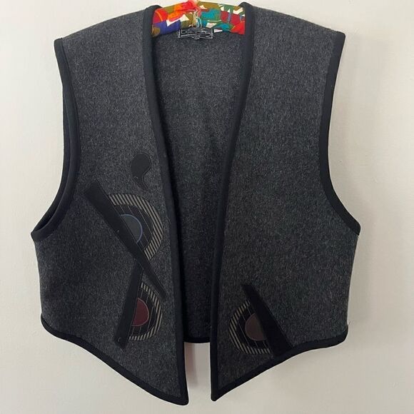 Beppa accessories | felted wool vest - Picture 2 of 5